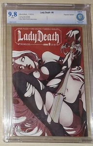 LADY DEATH #0 VARIANTE REPOSO 9,8 ILIMITADO NOVIEMBRE 2010 - Imagen 1 de 2