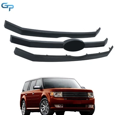 Front Upper Grille Molding Trim Black For 2009 2010 2011 2012 Ford Flex - Изображение 1 из 4