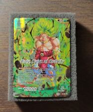 Broly, Surge Of Brutality | Gold Stamp Mythic Booster Dragon Ball Super NM DBS