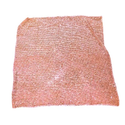 Mantel Rosa x 3 Lentejuelas 1.10cm Cuadrado Brillante Evento Boda Decoración del Hogar Foto 1 de 2