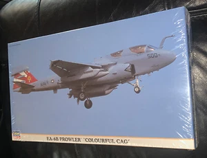 1/72 HASEGAWA EA-6B PROWLER COLOURFUL CAG SEALED NEW 00828 - Picture 1 of 4