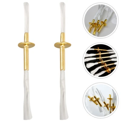 2pcs wick holder for oil lamps glass cotton wick wick tube alloy wick tubes - Image 1 of 4