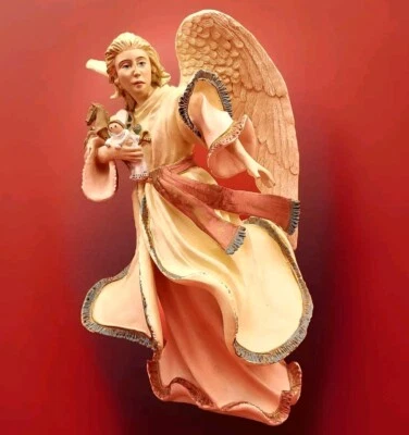 Vtg Duncan Royale History Of Santa II Alsace Angel Collectors Edition Figurine - Image 1 of 4