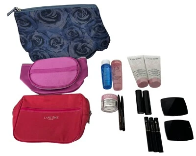 Lancôme Vintage Maquillaje 17+ Piezas Rubor Sombra de Ojos Rímel Bolso Cuidado de la Piel Lancome Foto 1 de 4