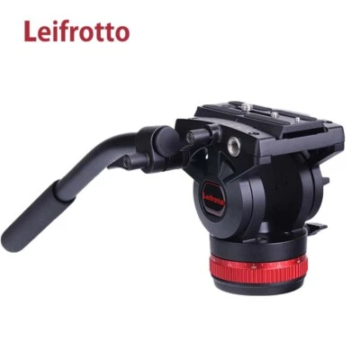 Leifrotto VS-15 Video Tripod Camera head Fluid Head w Q Release Plate / Handle - Image 1 of 4