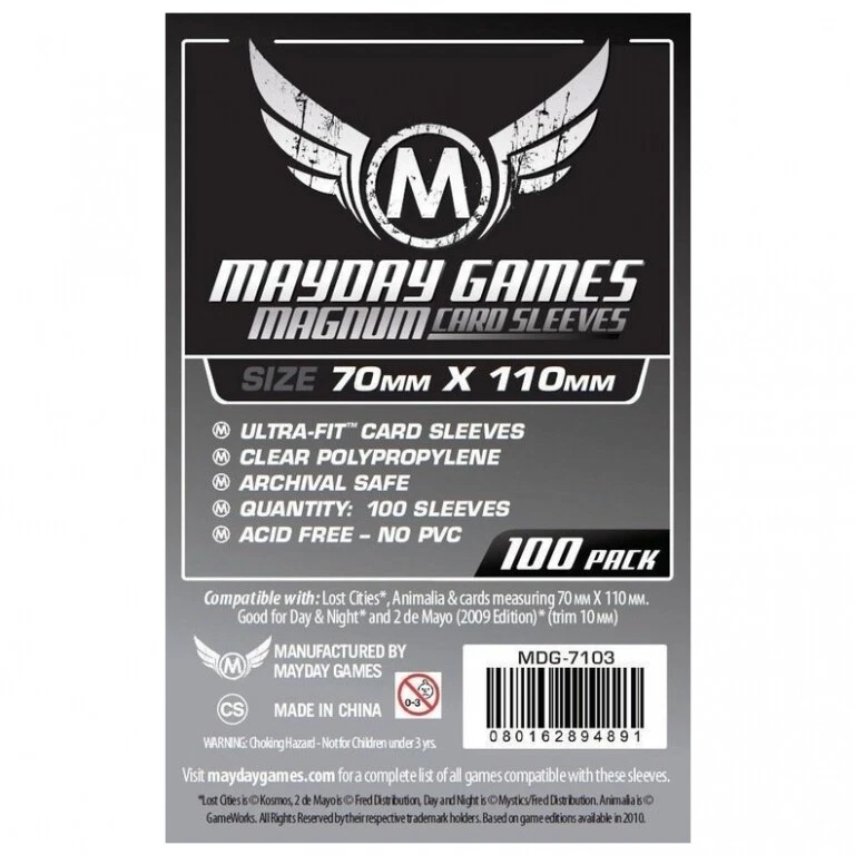 Magnum Plata Mangas Lost City (100 Pieza) 70x110mm-7103 - Kartenhüllen - Imagen 1 de 1