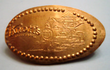 KNOTT'S BERRY FARM Buena Park, CA - train -- elongated copper penny