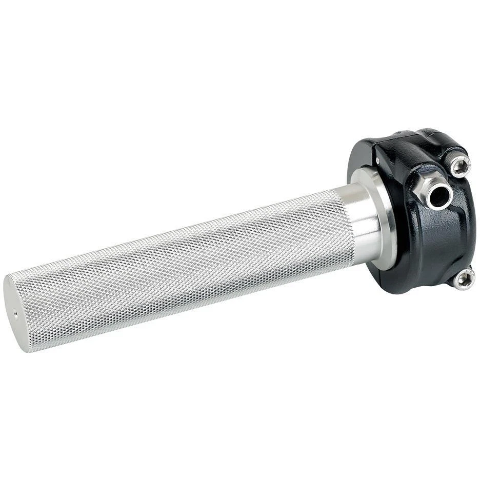 Biltwell Inc. - CW-SIN-01-BK - Whiskey Throttle Assembly, Single Cable - Black