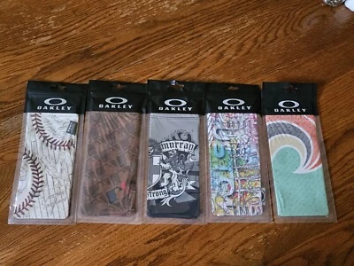 Auténticas bolsas de microfibra Oakley lote de 5 Foto 1 de 2