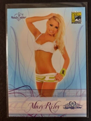 BENCH WARMER Mary Riley San Diego Comic Con SDCC Promo Card #No Number 2008 - Image 1 of 3