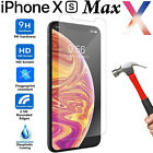 Tempered Glass &amp; Soft screen protector For Apple iPhone X Xs Max XR Front Back