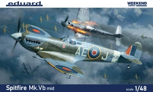 84186	Eduard Plastic Kits: Spitfire Mk.Vb mid, Weekend edition in 1:48 - Bild 1 von 7