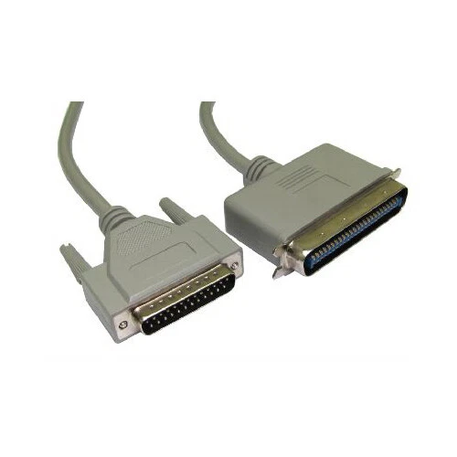 GP1627 SCSI Lead 25 Pin Male to 50 Pin Centronic Male Cable 2 Metres - Image 1 of 1