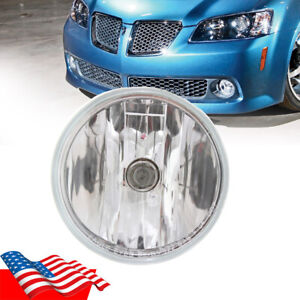 For Pontiac G8 2008-2009 Front Bumper Fog Light Lamps Clear Lens Left=Right Side
