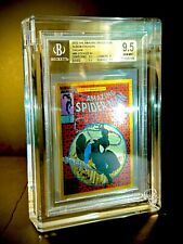 2022 Panini Amazing Spiderman 60th SPIDERMAN #300 25th GOLD #111 BGS 9.5 GEM MCU