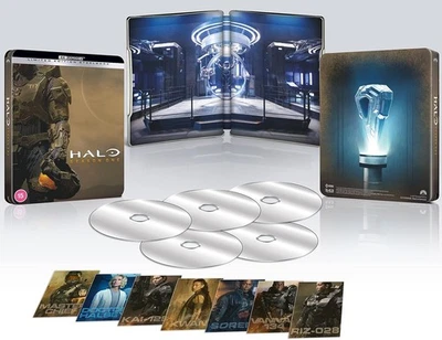 Halo: Season 1 Steelbook Limited Edition 4K UltraHD, New + Sealed, Freepost - Image 1 of 4