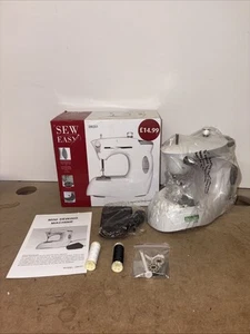 Dunelm Mill Sew Easy Mini Sewing Machine Simple Compact Handy With Extras *New* - Picture 1 of 24