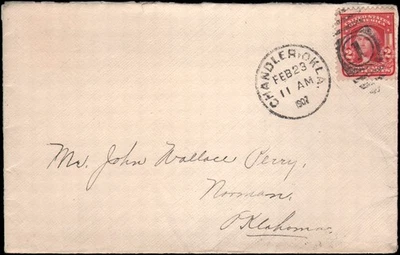 Chandler Oklahoma Territory to Norman Oklahoma Territory, 1907 - Изображение 1 из 2