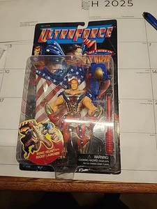 ULTRAFORCE #5 All American Prime Ultra Hero 5" Action Figure 1995 Galoob #75596 - Bild 1 von 2