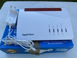 AVM FRITZ!Box 7590 WLAN Router mit Modem - Weiß (20002784) - teildefekt nur 5GHz - Photo 1/5