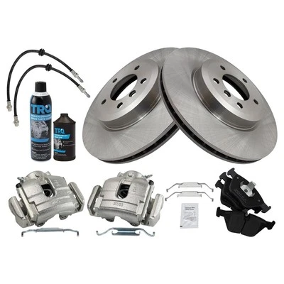 TRQ BKA58260 Disc Brake Kit For BMW Z4 2007-2008 Front 34112282416 - Image 1 of 4
