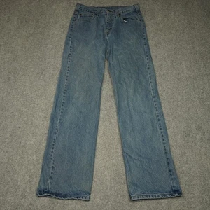 Carhartt Jeans Men's Size 30x32 Relaxed Straight Denim Workwear B460 Zip Fly - Picture 1 of 14
