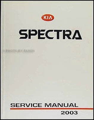 Manual De Taller Original De Fábrica Kia Spectra 2003 - Imagen 1 de 2