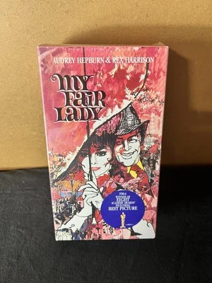 My Fair Lady VHS 2-Tape Movie 30th Anniversary Letterboxed Edition New Sealed Foto 1 de 3