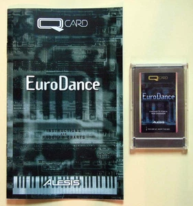 Alesis EuroDance QCard with Booklet, Case, LIFETIME Warranty! QS Card Rare - Picture 1 of 1