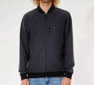 RIP CURL Men's ANTI SERIES ELITE CREW Jacket - Black - Medium - NWT - Picture 1 of 3