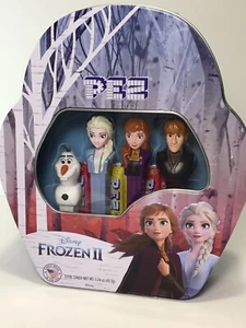 New. Disney Frozen II PEZ Dispenser Gift Set - Olaf, Elsa, Anna, & Kristoff - Picture 1 of 5