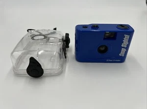 Snap Sights Underwater Film Camera, Waterproof to 100ft, Reusable 35mm Blue - Picture 1 of 4