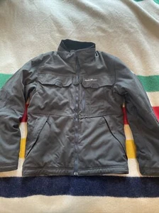 Eddie Bauer First Ascent Ops Jacket Men’s S Gray EUC - Picture 1 of 24
