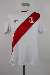 UMBRO PERU' ADVINCULA N 17 MAGLIA CALCIO TRIKOT UOMO Tg L SOCCER JERSEY VINTAGE - Foto 1 di 8