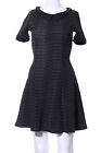 H&M DIVIDED A-Linien Kleid Damen Gr. DE 36 schwarz Elegant