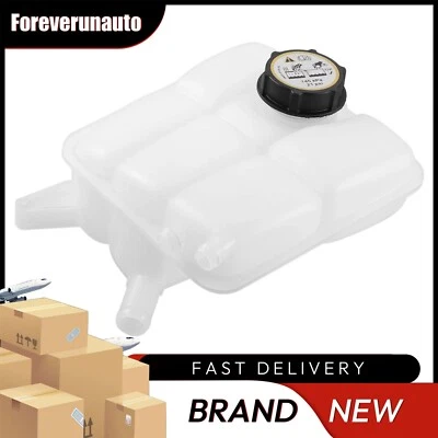 Coolant Reservoir Expansion Tank w/ Cap for 2012-2018 Ford Focus Escape C-Max - Image 1 of 4
