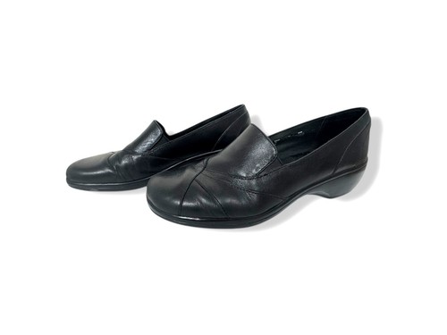 Scarpe mocassini Clarks BlackBerry in pelle taglia 8 M donna comode 84629