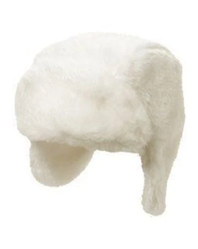 全新带标签 Gymboree 白色人造毛皮雪鸟捕手冬季帽子 0-3 mo 或 3-6 mo — 第 1/1 张图片