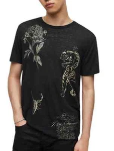 CAMISETA TOP JOHN VARATOS PARA HOMBRE TALLA S PEQUEÑA NUEVA SIN ETIQUETAS - Imagen 1 de 4