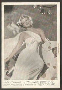 Tarjeta 1947 de actriz de EE. UU. Down to Earth de actriz de EE. UU. - Imagen 1 de 2