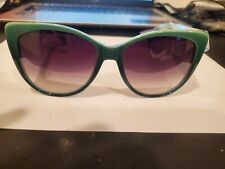 NEW MORGENTHAL FREDERICS ANNE 262 GREEN GRADIENT AUTHENTIC SUNGLASSES 58-16