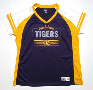 LSU Tigers Spirit Jersey Women's Size XL 16-18 Purple Knights Apparel - Picture 1 of 3