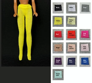 ShimmyShim soft stretch tights fit vintage Pippa and similar 6" fashion doll - Picture 1 of 37