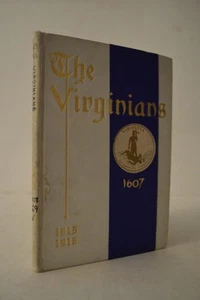 The Virginians Constitution By-Laws & List of Officers and Members HC Ex-Library - Picture 1 of 4