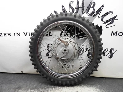 Hodaka Combat Wombat 125 1972 rueda trasera completa #41 2903 Foto 1 de 4