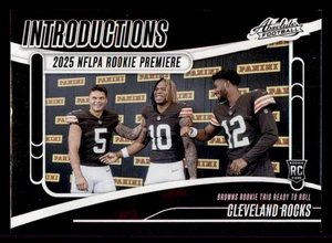 2025 Panini Absolute Introductions #I-QJS Cleveland Rocks Cleveland Browns RC - Bild 1 von 2