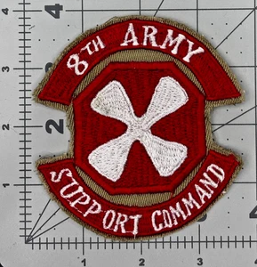 2006 of 10000 US Army Patch Japan Made 8th Army Support Command - Picture 1 of 2