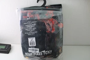 Costume Halloween Five Night at Freddy's Nightmare Foxy taglia 8-10 Medium - Foto 1 di 3