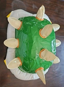 Costume Deluxe Super Mario Bowser Gonfiabile Guscio Nintendo Spedizione Rapida - Foto 1 di 6