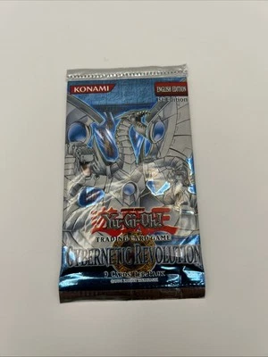 Yugioh Cybernetic Revolution CRV  1st Edition Sealed Booster Pack Unweighed - Image 1 of 2